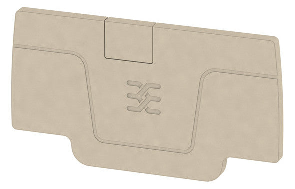 Weidmüller AEP 2C 2.5 Abschlussplatte    beige f.APGTB2.5FT 2.5PE 1514400000