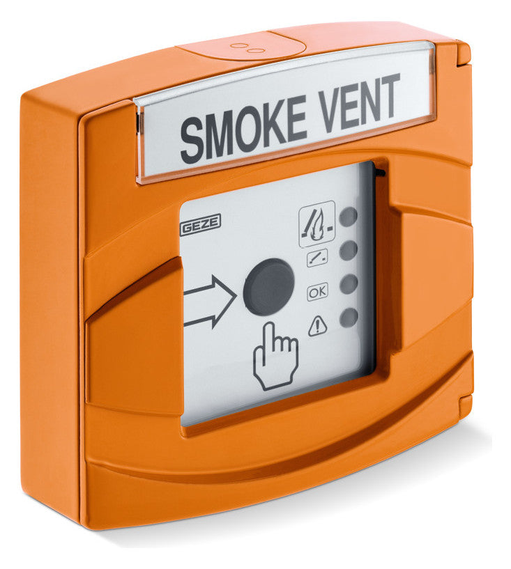 GEZE RWA TASTER ORANGE AP VDS     161282 FT 4 A, 24 V DC