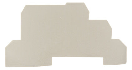 Weidmüller WAP WDL2.5 Reihenklemme       Zubehör Abschlusspl. beige 1067800000