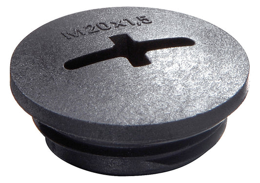 WISKA Verschlussschraube         EVSG 20 M20 schwarz                     10061832