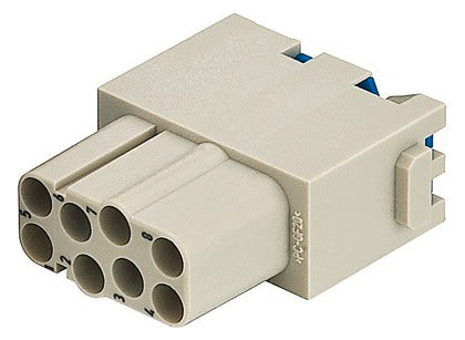 HARTING Buchseneinsatz 8-pol 09140082733 Han EE Quick Lock Modul 0,5-2,5qmm