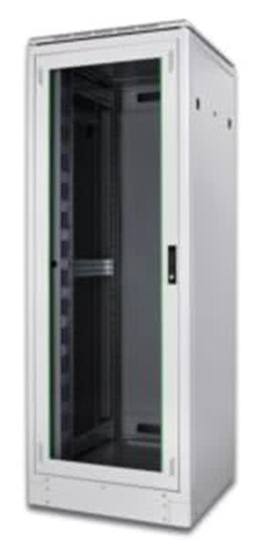 Netzwerkvert. Basic 42HE A-1942U8/8-P-Z  2x19" HBT 2122x800x800 m.Sockel RAL7035