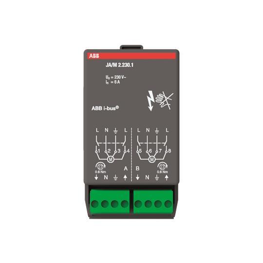 ABB Jalousieaktor            JA/M2.230.1    2fach 230VAC