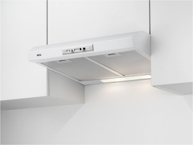 AEG DUB 2610 W ws Unterbauhaube          D 60cm 3Stufen Schiebeschalter