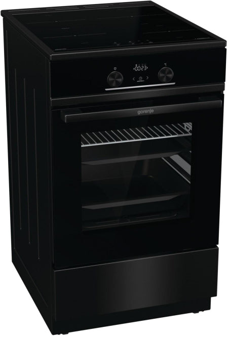 Gorenje GEIT 5C60 BPG sw Standherd       50cm A 70 L 2fach Timer Induktion