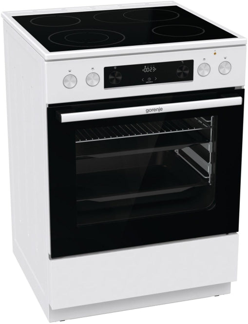 Gorenje GECS 6C70 WPA ws Standherd       A 60cm Ceran 71L versenkbare Knebel
