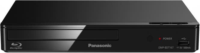 Panasonic DMP-BDT167EG sw Blu-ray-Player 3D,USB,HMDI,LAN