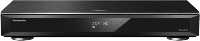Panasonic DMR-UBC90EGK sw UHD Blu-ray    Recorder,Triple HD DVB-T2/C,2TB,WLAN