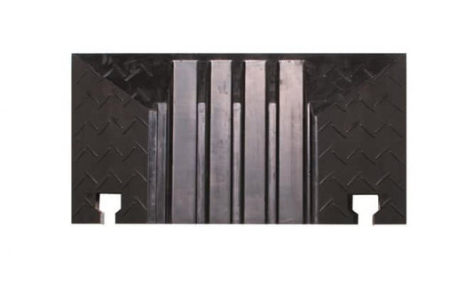 Walther Kabelbrücke 4K Endstück 39870047 Vollgummi schwarz LxBxH:300x590x78 mm