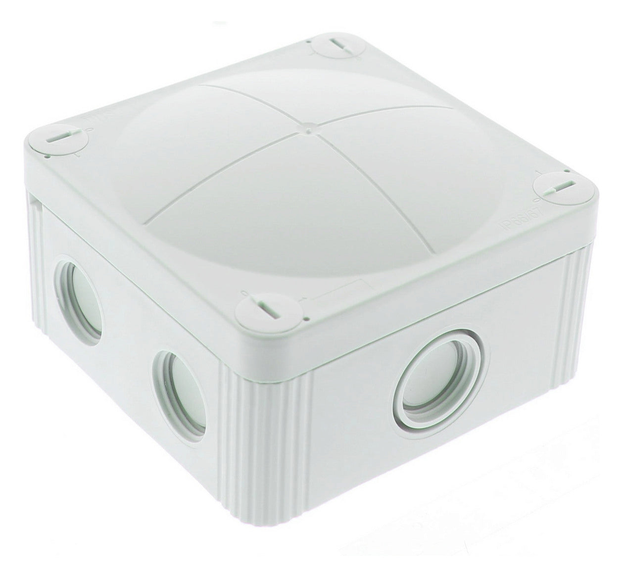 WISKA Abzweigkasten 4qmm  COMBI 407/leer IP66 RAL 7035 10105595