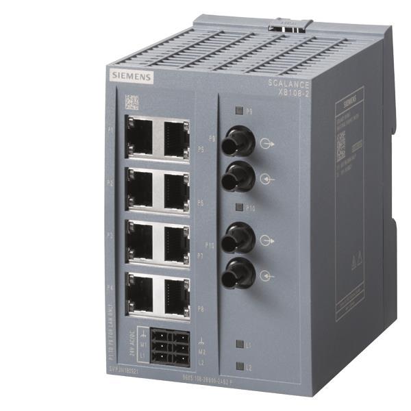 Siemens SCALANCE      6GK5108-2BB00-2AB2 XB108-2 unmanaged Switch 8x 10/100 Mbits