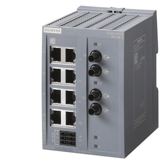Siemens SCALANCE      6GK5108-2BB00-2AB2 XB108-2 unmanaged Switch 8x 10/100 Mbits
