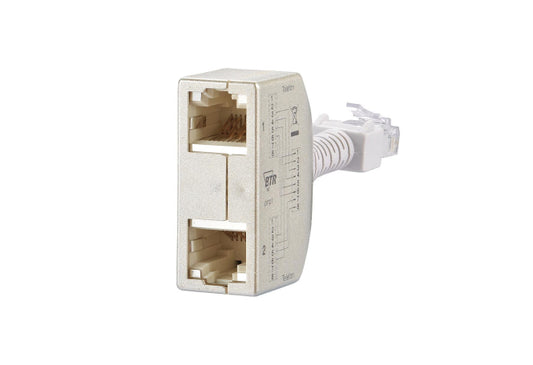 Metz Cable Sharing Adapter   130548-01-E    ISDN/ISDN Set=2 Stück           PNP1