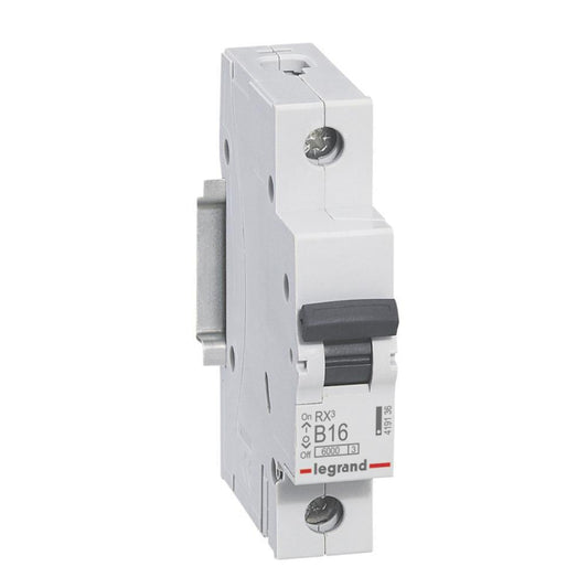 Legrand 419136 RX3 LS-Schalter B 16A     1-polig 6kA 230/400VAC 1TE