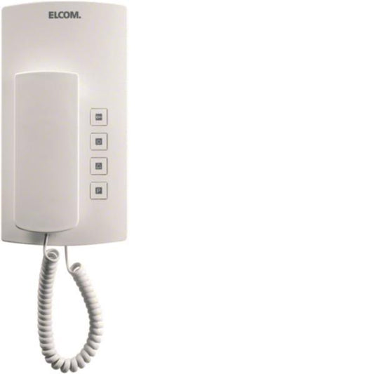 ELCOM                      BHT-200 weiss BUS-Audio-Komponenten Haustelefon