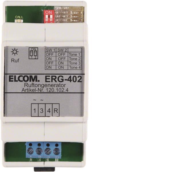 ELCOM 1+n                        ERG-402 Haustelefon,Mithörsperre Türlautsprecher