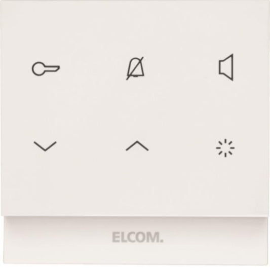 ELCOM Innenst.Audio eckig 2D     REK221Y polarw glä TOUCH