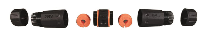 EFB RJ45 Cat.6A IP68     IP68DFKRJ456AWP Durchführungskupp.Bu/Bu Verbindungsmuffe
