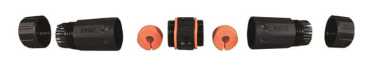 EFB RJ45 Cat.6A IP68     IP68DFKRJ456AWP Durchführungskupp.Bu/Bu Verbindungsmuffe