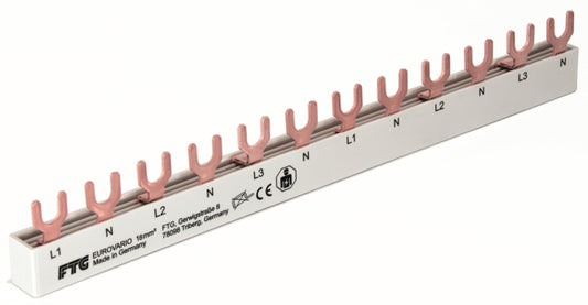 FTG Gabel E 12 4-polig 16qmm    ES41216N Sammelschiene Eurovario 212mm