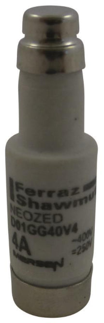 Mersen 01700.004000 D01 4A gG 400V braun NEOZED Sicherungseinsatz