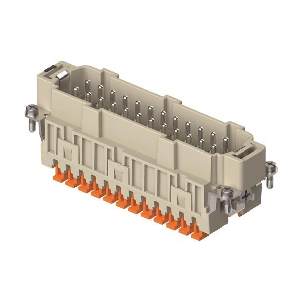 ILME Stifteinsatz Gr.104.27      CSHM 24 24P+PE Silber SQUICH 16A 500V