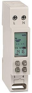 Legrand 003710 MicroRex D11 230V digital Wochenzeitschaltuhr Basic 1-Kanal 1TE