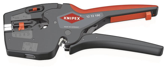 Knipex Elektriker-Multiwerkzeug NexStrip Schneiden,Abisolieren,Crimpen  1272190SB