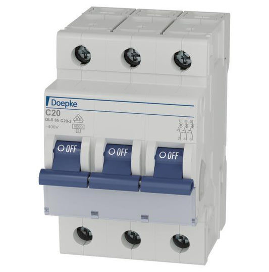 DOEP Automat C 20A          DLS 6H C20-3 **     6ka 3-polig