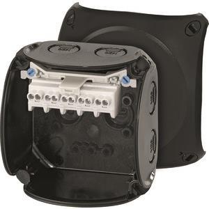 Hensel Kabelabzweigkasten      KF 0202 B 1,5-2,5qmm 5pol. schwarz