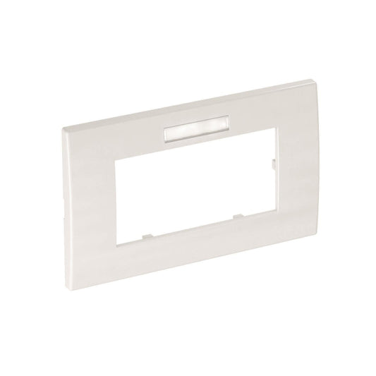 OBO AR45-BF2 RW Abdeckrahmen Modul 45    ** 2fach 84x140mm PC rws RAL9010 6119352