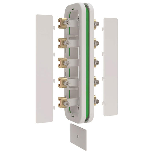 ABN Sammelschienen            ABNRY69051 Verbindersatz R-Gehäuse Schrank-Schrank