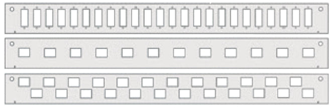 Easylan LWL-Spleißgehäuse Basic LSB1C334 1HE 24x LC-Duplex Standard OM4 ausziehb.