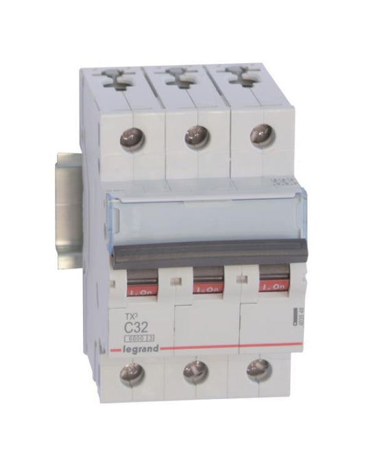 Legrand 403548 TX3 LS-Schalter C 32A     3-polig 6kA 400VAC 3TE