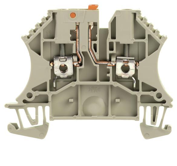 Weidmüller WTR 2.5 Prüftrenn-Reihen-     Klemme 2,5qmm Schraubanschl. 1855610000