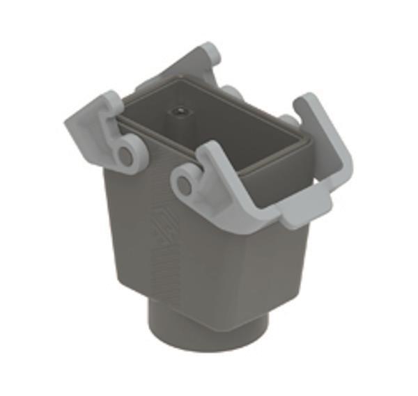 ILME Kupplungsgehäuse hoch   TMAV 10 G25 Gr.57.27 T-Type Ku. 2Bügel 1xM25 gerade