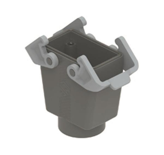 ILME Kupplungsgehäuse hoch   TMAV 10 G25 Gr.57.27 T-Type Ku. 2Bügel 1xM25 gerade