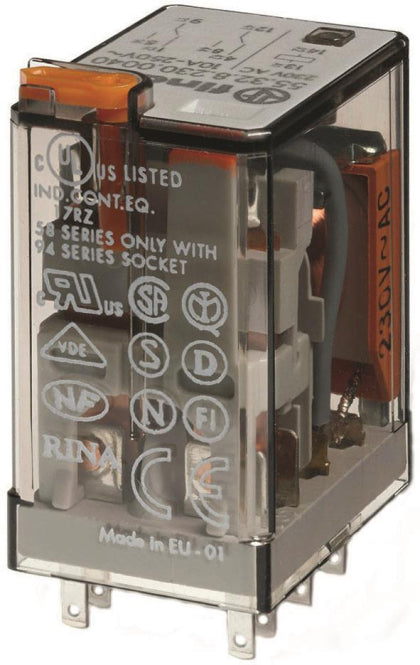 Finder Miniatur-Industrie-Printrelais    55.32.8.230.0040 2W 10A 230VAC