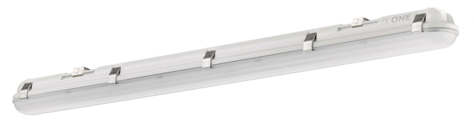 PRACHT Wannenleuchte LUNA-BL ONE 1500mm  45W 38-6500lm 4K IP65 100000h Rezyklat