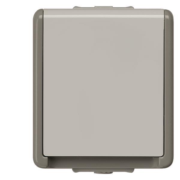 Siemens 5UB4711 DELTA Schuko-Steckdose   fläche IP44 AP dgr/hgr 10/16A 250V