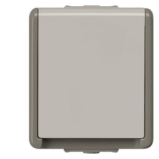 Siemens 5UB4711 DELTA Schuko-Steckdose   fläche IP44 AP dgr/hgr 10/16A 250V