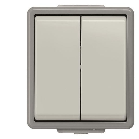 Siemens 5TA4705 DELTA Serienschalter     fläche IP44 AP dgr/hgr 10A 250V 66x75mm