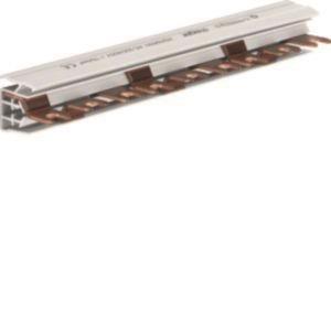 Hager Phasenschiene 3polig       KDN363N Gabelanschluss 10qmm 63A 9 Module