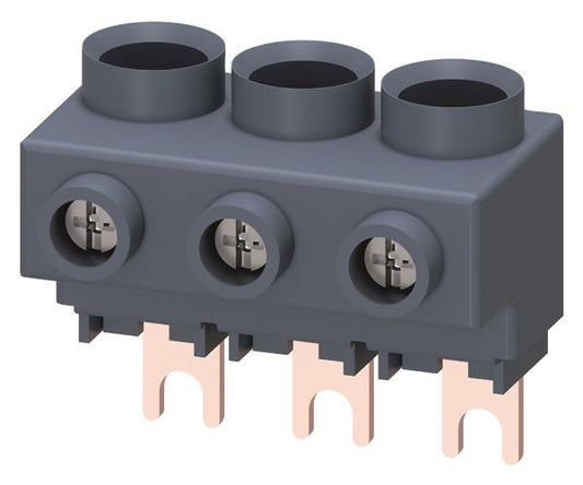 Siemens 3RV29255AB 3Ph.-Einspeiseklemme  f.3Ph.-SaS Anschluss v.oben S00/S0