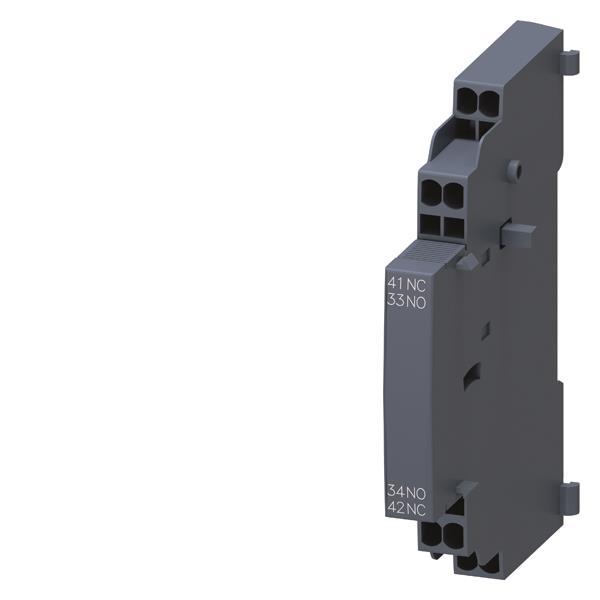 Siemens 3RV29012A Hilfsschalter seitlich anbaubar 1S+1Ö Federkl. S00/S0