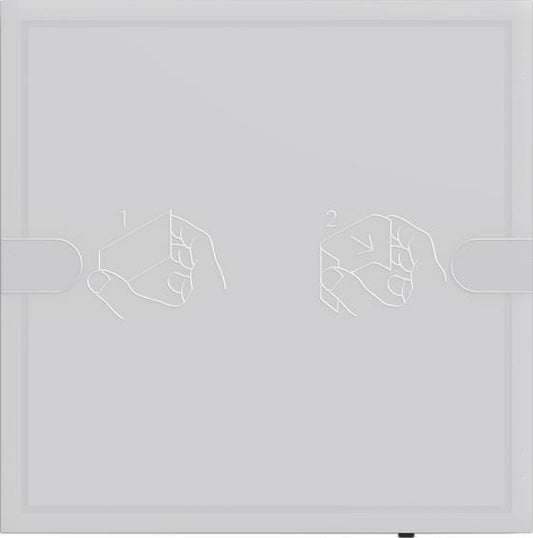 GIRA 5001028 Tastsensor4 Komfort 1fach   OneKNX TS4 Anthrazit