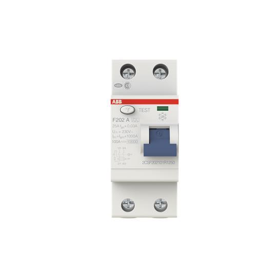 ABB Compact-Fi               2X25A/0,03A ** F202A-25/0,03