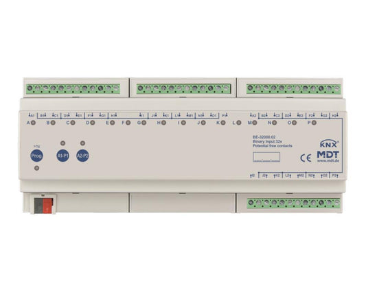 MDT Binäreingang 32-fach 12TE REG        Ausführung potentialfrei BE-32000.02