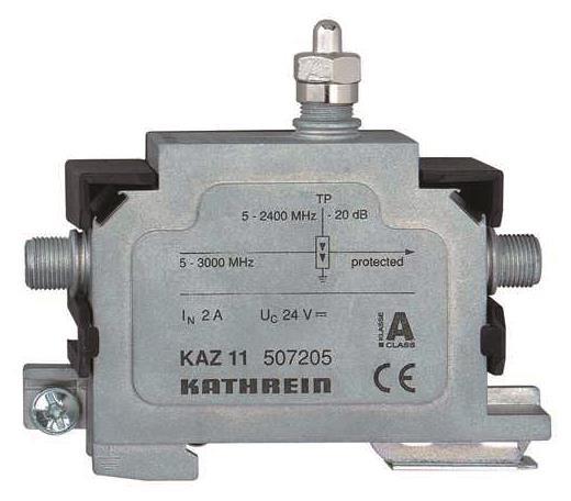 KATH Überspannungs-Schutzgerät    KAZ 11     5-3000 MHz, F-Anschlüsse