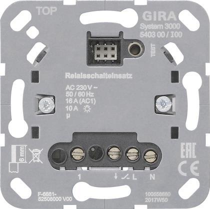 GIRA 540300 S3000 Relaisschalteinsatz    Einsatz